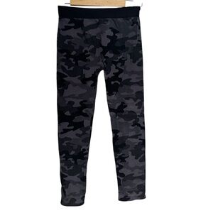 MALIBU SUGAR grey camo print leggings - size 7-14 (flex fit)